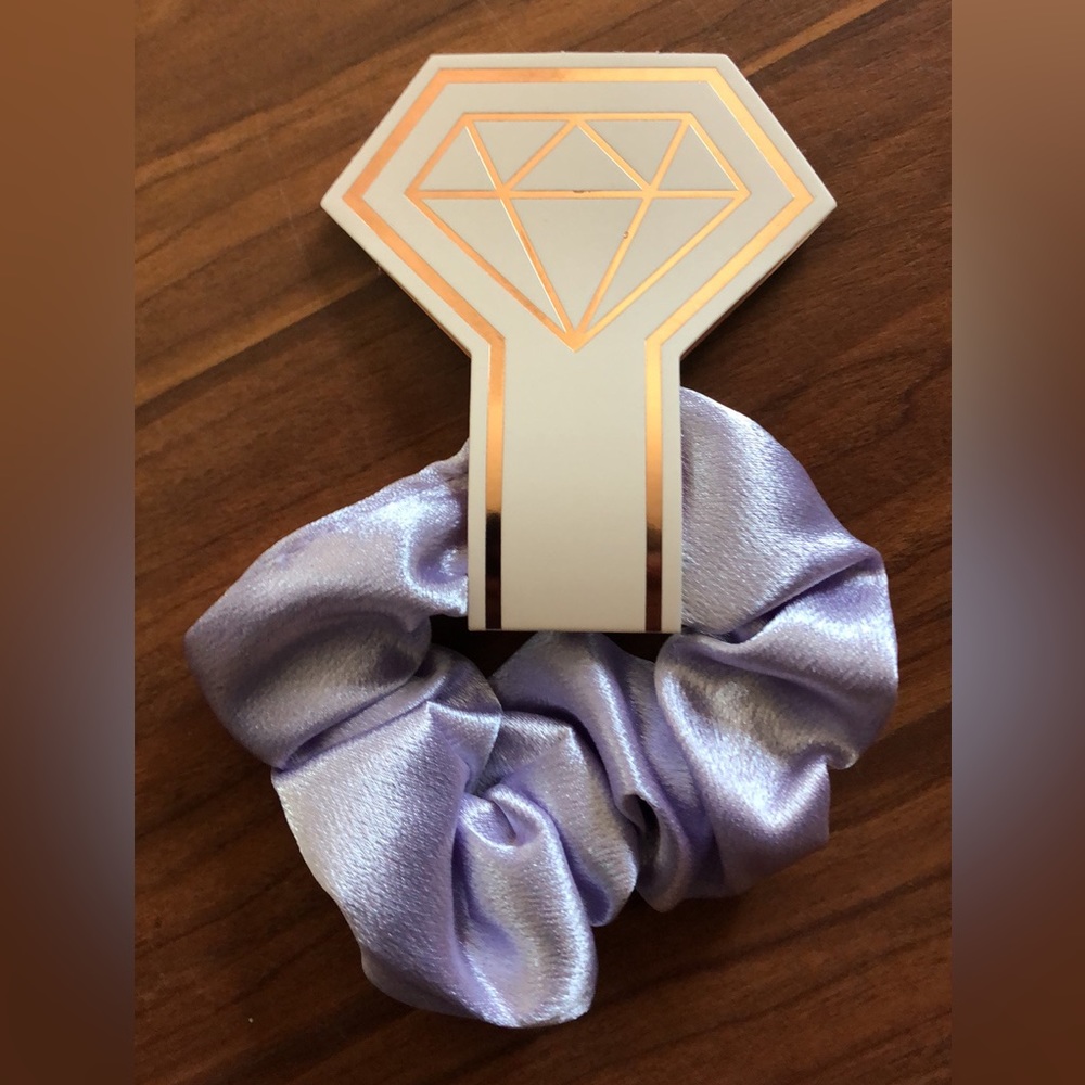 Lavender Bridesmaid Scrunchies (3)